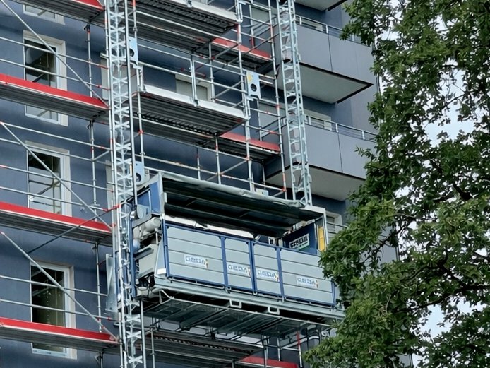 Vermietung Bauaufzüge